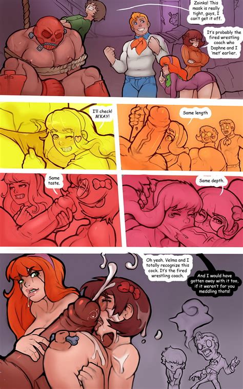 Fred Jones And Velma Dinkley Erect Nipples Cum Blonde Cum On Body