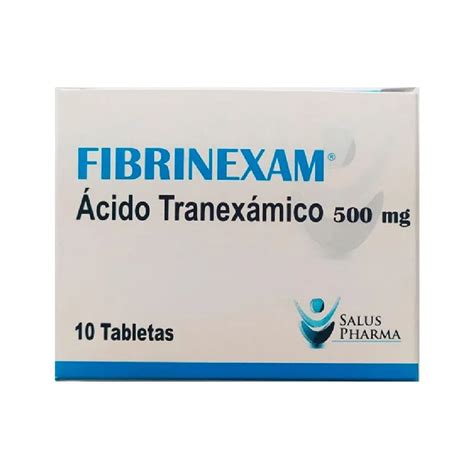 Fibrinexam 500Mg Tableta Caja X 10 Cruz Verde