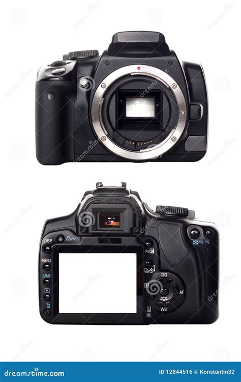 Digital Camera Front And Rear View Royalty Free Stock Image Image