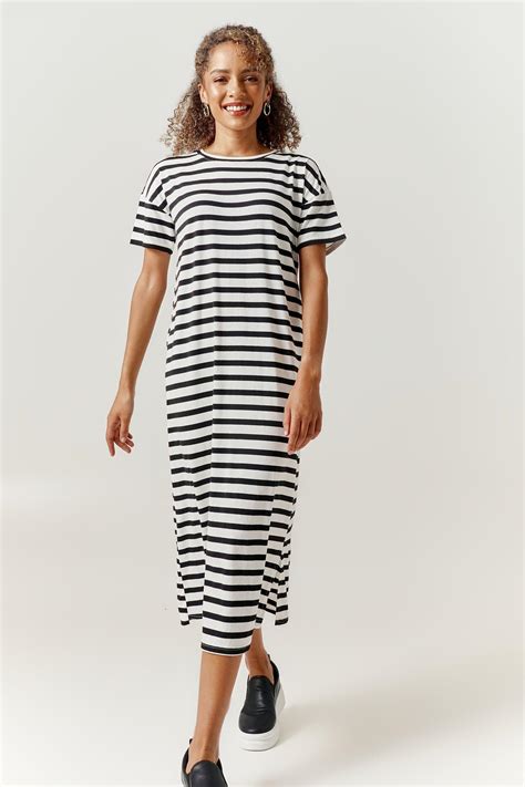 Stripe Column Dress