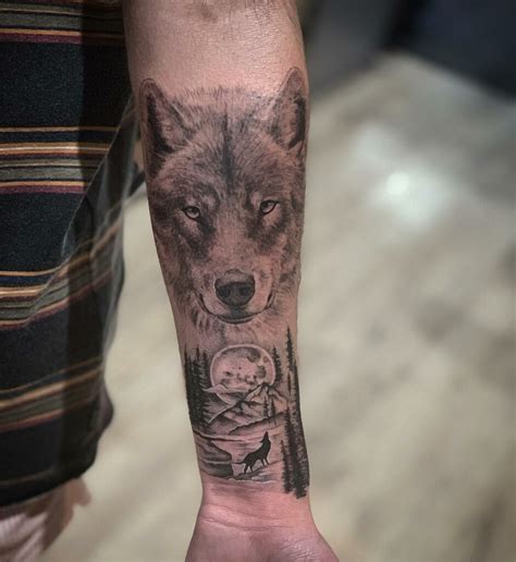 Wolf Half Sleeve Tattoo Ideas That Will Blow Your Mind