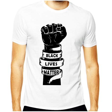 Camiseta Black Lives Matter Vidas Negras Importam Camisa Contra O