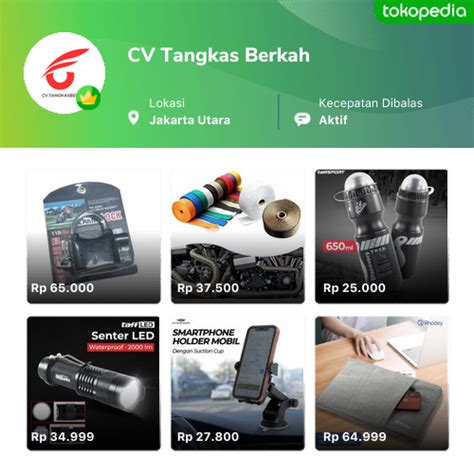 Toko Cv Tangkas Berkah Online Produk Lengkap Harga Terbaik Tokopedia