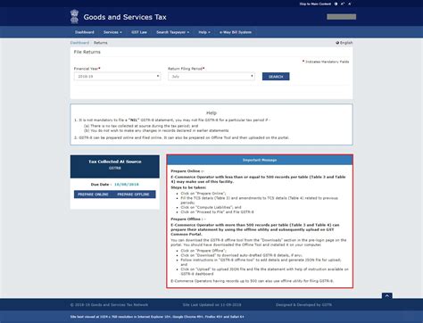 Gstr Process To File Online On Gst Portal Learn By Quicko