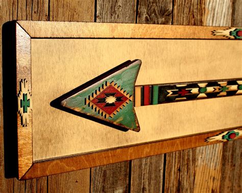 Wooden Arrows Southwestern Decor Wood Lake House Sign Rustic Etsy