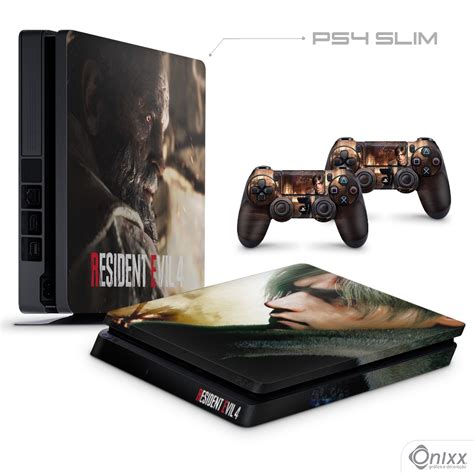 Skin Ps Slim Adesiva Resident Evil Remake Submarino