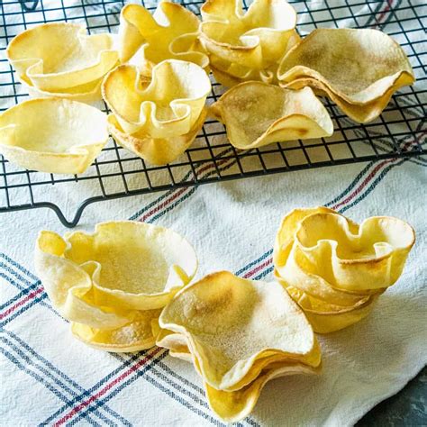 how to make corn tortilla bowls
