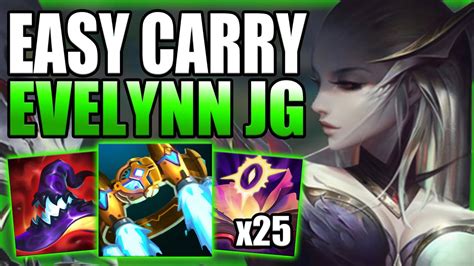 This Is How Evelynn Jungle Can Carry Games Easily Best Build Runes