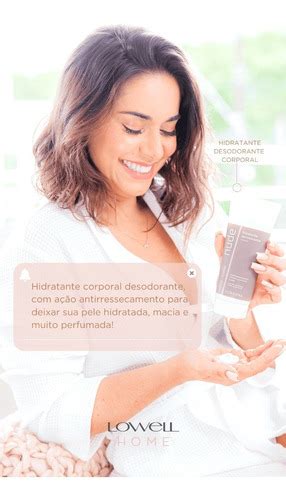 Creme Hidratante Corporal Nude Lowell Estimula Colágeno 200g Parcelamento sem juros