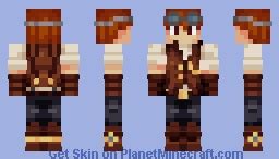 Steampunk Engineer Minecraft Skin