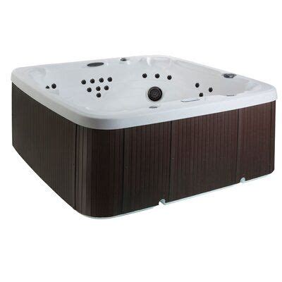 Lifesmart Spas Lifesmart Spas LS DX Volt Person Jet Square Hot Tub With Ozonator