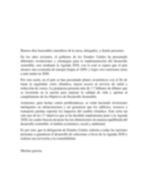 Discurso De Apertura De Mediacion