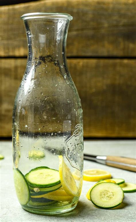 Easy Lemon Cucumber Water Recipe Shane Simple