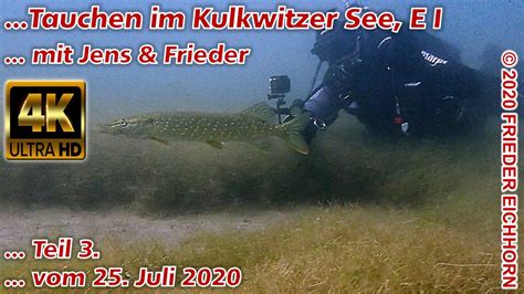 Tauchen Im Kulkwitzer See Am E I Bei G Hrenz Sonniges Wetter