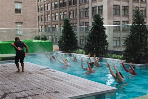 I Tried It: Rooftop Pool Yoga at W Philadelphia