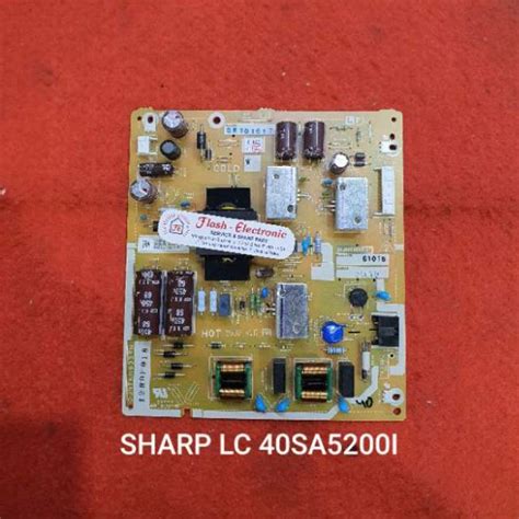 Jual PSU REGULATOR TV LED SHARP LC 40SA5200I POWER SUPPLY MESIN TV