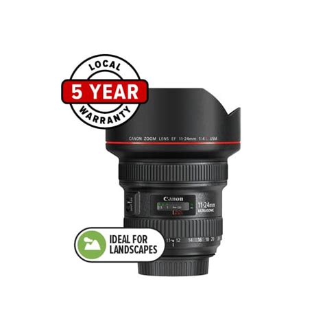Canon EF 11-24mm f/4L USM Lens (Inc 5 Year Warranty) • Leederville Cameras