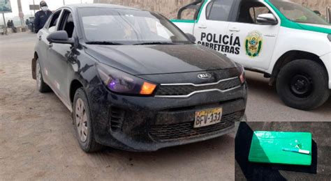 PNP decomisa 7 Kg de clorhidrato de cocaína y detiene a tres personas