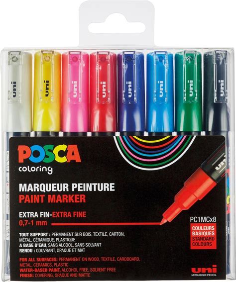 Posca Stiften Set Mc Assorti Kleuren Bol