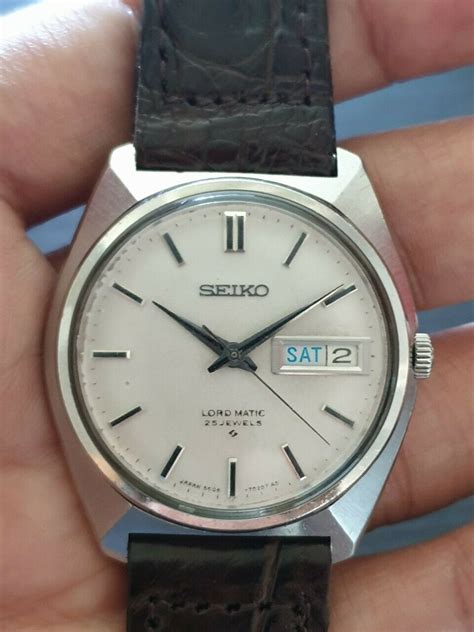 Seiko Lord Matic Vintage Watch Lm Gold Automatic 5606 7000 Chrono24