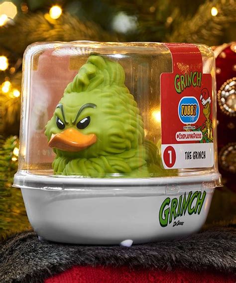 Dr Seuss The Grinch TUBBZ Cosplaying Duck Collectible DucksPlanet