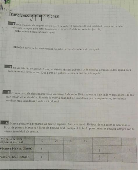 Me Las Resuelven Porfavor Es Tarea Y No Entiendo Son De Frcciones