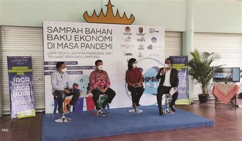 Hari Peduli Sampah Nasional 2021 Tingkat Provinsi Lampung