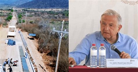 Amlo Supervisa El Avance De Proyectos De Infraestructura Vial En Los