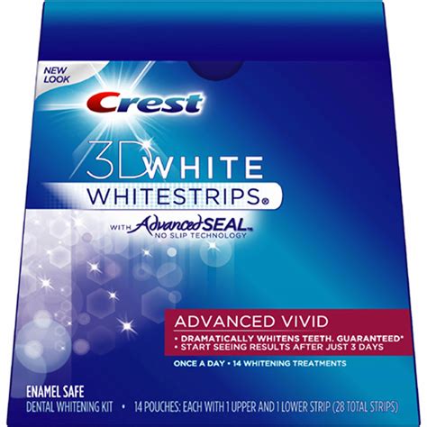 Crest 3d White Advanced Vivid Whitestrips 28 Ct Bjs Wholesale Club