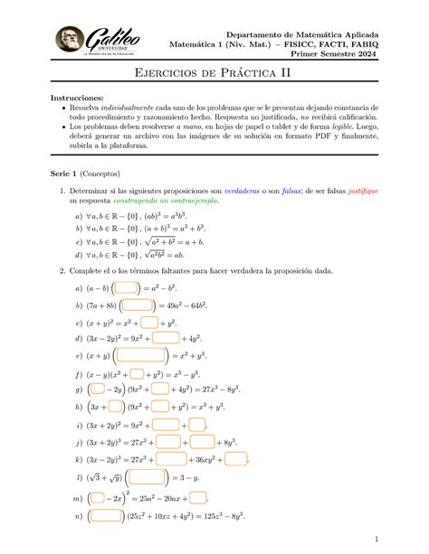 Ejercicios De Pr Ctica Ii Departamento De Matem Atica Aplicada