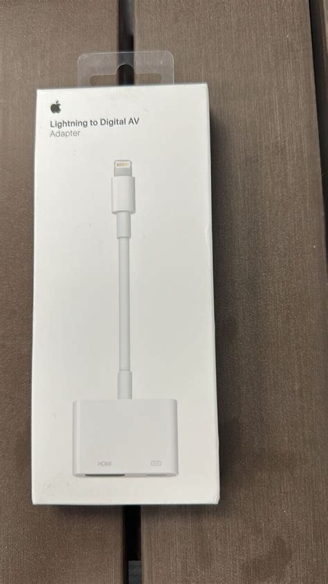 AUTHENTIC Apple Lightning To HDMI Digital AV Adapter MD826AM A