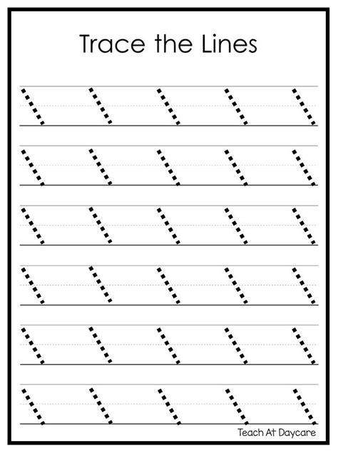 16 Pattern Tracing Printables Line Tracing Pre Writing 41 Off