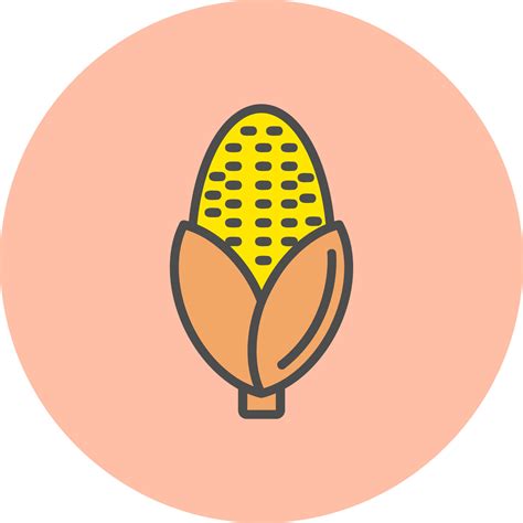 Corn Vector Icon 16484606 Vector Art At Vecteezy