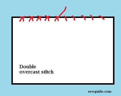 How To Sew An Overcast Stitch - By Machine And By Hand - SewGuide