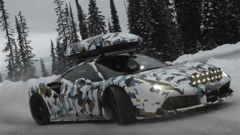 Watch A Guy Flog His Ferrari 488 Gtb In Snow