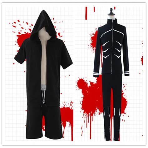 Tokyo Ghoul Animes Kaneziki Cosplay Black Cloth Suits Halloween