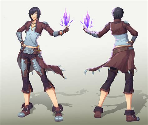 Bandit Mage Character Design By Emubi On Deviantart