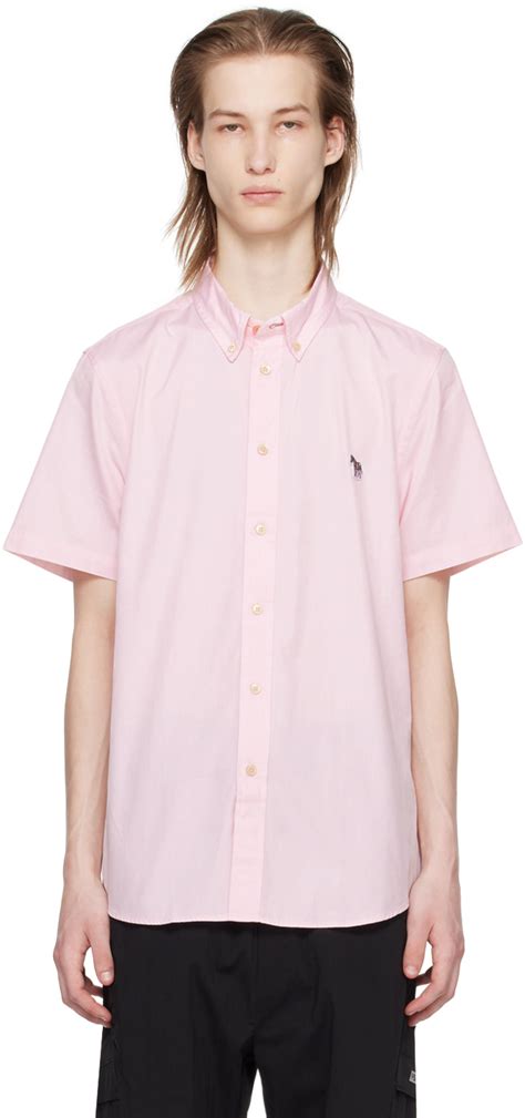 Pink Zebra Shirt By PS By Paul Smith On Sale