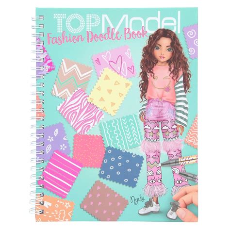 TOPModel Fashion Doodle Book