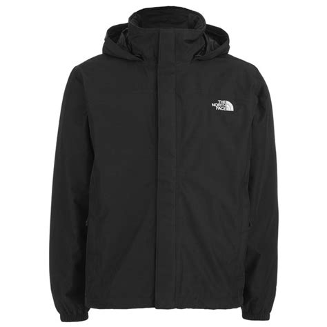 The North Face Mens Resolve Hyvent Hooded Jacket In Black For Men Lyst