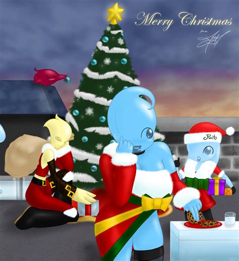 A Very Slimy Christmas 2009 By Kenshinthewanderer Hentai Foundry