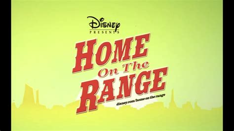 Home On The Range Movie Poster