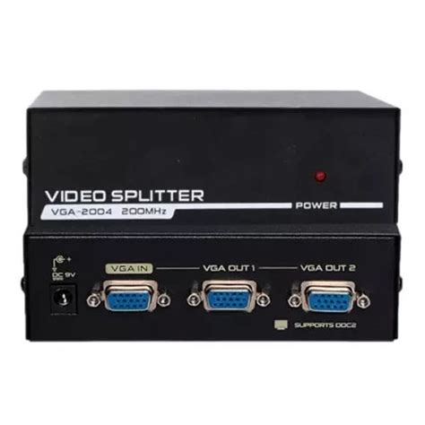 SPLITTER VGA 1X2 PUERTOS Technoshop Security