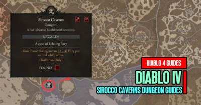 Diablo Sirocco Caverns Dungeon Farming Experience And Gold Guides