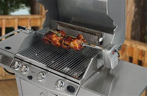 Char Broil Premium Kit With 6 Burner Electric Rotisserie Buy Online In Uae Lawn Garden