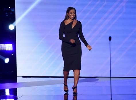 Michelle Obama Black Cushnie Et Ochs Dress Espy Awards 2017 Popsugar