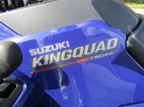 Suzuki Lt A Axi King Quad Eps Blue Year Warranty