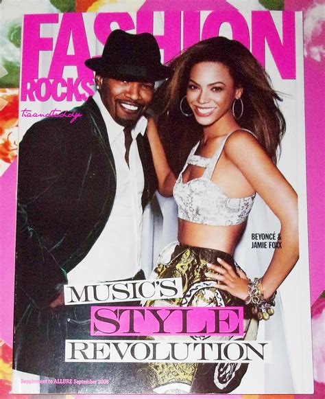Fashion Rocks September 2006 Beyonce & Jamie Foxx: Editors of Fashion