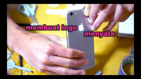 Cara Membuat Logo Iphone Menyala YouTube