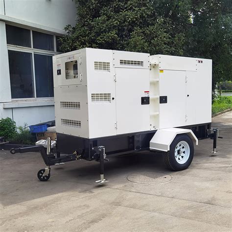 Powered By Cummins Engine 80kw Standby Genset Denyo Silent 100kva